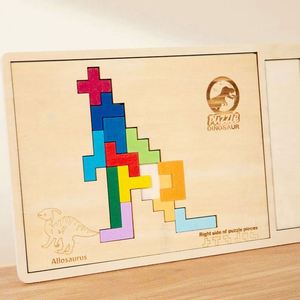 Children Brain Teaser Tangram Early Intelligence Boys and Girls Fun Toy Russian Jigsaw <b>Puzzle</b> - Product Image 5