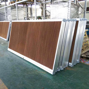 Panel de Enfriamiento Evaporativo para Granjas Avícolas 1800*600*150mm, Proveedores de Enfriadores de Aire por Agua con Marco Galvanizado - Product Image 5