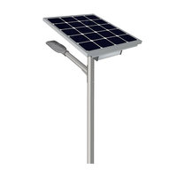 ZGSM - Farolas Solares LED Integradas para Exteriores, Impermeables, de 20, 30, 40, 50 y 60 Vatios