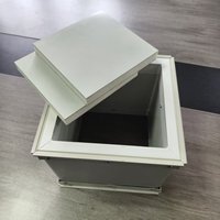 Panneau d'isolation en mousse phénolique colorée double face, anti-âge, léger, pour usage hospitalier, climatisation centralisée