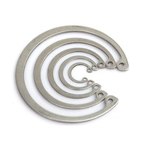 Anneau de retenue interne à spirale GB893, circlip autobloquant en acier inoxydable 304 pour fixation de l'axe de boîtier