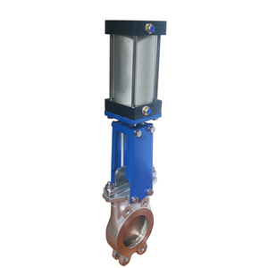 วาล์วแบบมีดปิดเปิด ขนาด 10 นิ้ว ทำจากสแตนเลส 304 แบบแมนนวล ANSI 150LB  วัสดุเหล็กกล้าคาร์บอน WCB - Product Image 4