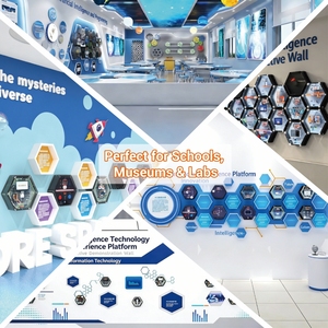 Dispositivo de Pared Interactivo con IA <span class=keywords><strong>para</strong></span> Demostraciones del Juego Smart Campus Hanoi Tower, <span class=keywords><strong>para</strong></span> Pasillos Escolares, Laboratorios STEM y Mobiliario Escolar - Product Image 5