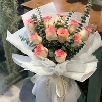 Großhandel Wasserdichtes Koreanisches Papier für Blumen Luxus-Geschenkpapier Einfaches Verpackungspapier