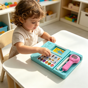Giocattolo Registratore di <span class=keywords><strong>Cassa</strong></span> per Bambini con Luci e Suoni per Ore di Divertimento Immersivo Individuale - Product Image 2