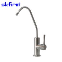 Robinet d'eau filtrée Robinet d'eau potable en acier inoxydable Robinet RO Moulage de précision