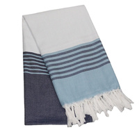 En gros 100% coton serviette éponge pour plage gym yoga avec glands