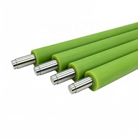 Rodillo de Silicona Industrial Personalizado, Resistente al Desgaste, Rueda Transportadora, Piezas de Maquinaria, Rodillo de Goma de Silicona