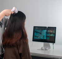 Caméra d'analyse de la peau du cuir chevelu 3D 400X Lumière IA Android Portable Compatible UE Analyseur de cuir chevelu pour usage domestique et commercial