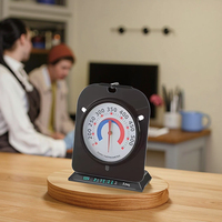 Termometer Oven Dial Baja Tahan Karat ShenWei SWK-005 Tidak Memerlukan Listrik untuk Memanggang Daging, BBQ, dan Penggunaan Dapur
