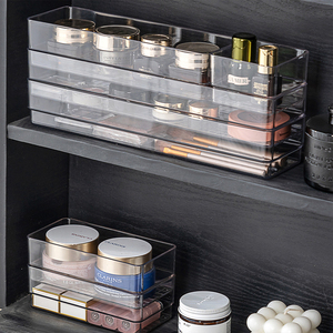 Đa Chức Năng Văn Phòng Văn Phòng Phẩm Nhựa Lưu Trữ Container Ngăn Kéo Lưu Trữ Hộp Nhựa Trang Điểm Rõ Ràng Lưu Trữ Hộp - Product Image 6