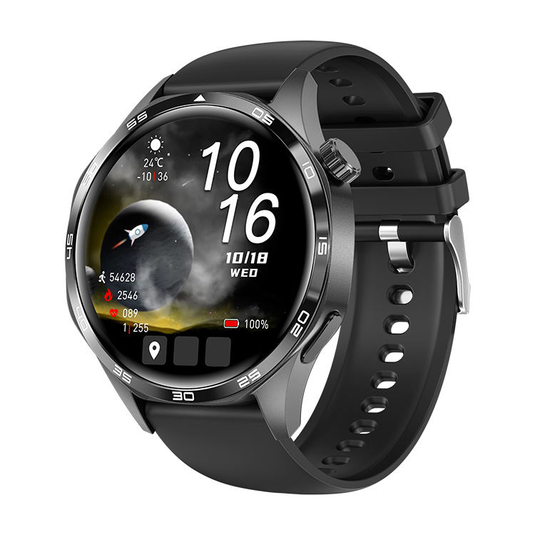 Black - Silicone strap