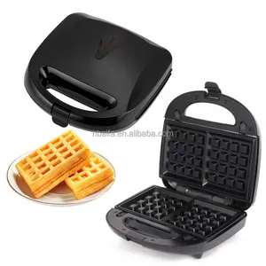 Aifa 9 8 7 6 5 4 3 2 1 in 1 2 dilim ayrılabilir sandviç makinesi S.S yeni çok fonksiyonlu 3 In 1 Waffle makinesi özelleştirilmiş