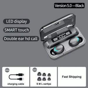 หูฟังไร้สายรุ่นขายดีอันดับต้นๆ พร้อมพาวเวอร์แบงค์ Audifonos F9 5C Auriculares Earphone F9 TWS Earbuds - Product Image 6