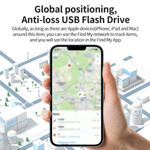 Thông Minh Chống-Mất Định Vị Toàn Cầu USB Ổ Đĩa Flash U-Đĩa <span class=keywords><strong>Max</strong></span> 64G USB C Giao Diện Kép Tìm Thấy <span class=keywords><strong>Tracker</strong></span> Của Tôi Cho iPhone Android - Product Image 3
