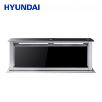 Hotte aspirante électrique HYUNDAI 760m³/h 4 vitesses avec capteur tactile, affichage blanc, classe énergétique CE certifiée, pour cuisine domestique