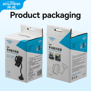 Supporto Universale per Telefono <span class=keywords><strong>Auto</strong></span> Shunwei con Collo d'Oca Retrattile e <span class=keywords><strong>Ventosa</strong></span> per Parabrezza - Product Image 5