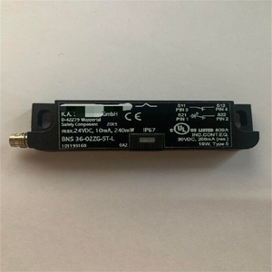 Sensor de Seguridad Magnético Mt-Schmersal BNS 36-02/01ZG-L 101193232, Interruptor Sin Contacto 2NC 1NO con LED, Entrada de Cable Izquierda, IP67 - Product Image 3