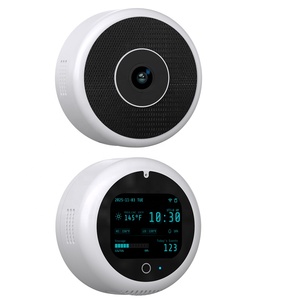 Cámara de Seguridad Inteligente para Ventana con IA Todo en Uno, Pantalla LCD de Estado de 2.4'', Estación Meteorológica en Tiempo Real, Cámara IP WiFi con Visualización de la Hora - Product Image 5