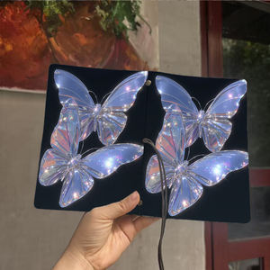 สมุดบันทึก A6<span class=keywords><strong>สวย</strong></span>สไตล์ย้อนยุคเหมาะเป็นของขวัญเทศกาลการเขียนด้วยลายมือบันทึกด้วยคริสตัลสองชิ้นแบบโปร่งใสแต่ - Product Image 6