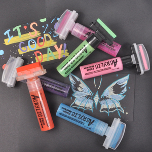 Jumbo 15mm 50mm cảm thấy <span class=keywords><strong>tip</strong></span> Markers 7mm Acrylic Pen Set cho graffiti nghệ thuật 30mmmarker bút - Product Image 6