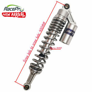 Racepro 15,75 "Universal 8Mm primavera 400Mm amortiguador de motocicleta para Yamaha Yfm660 <span class=keywords><strong>Raptor</strong></span> Yfz350 Banshee Yfm700 <span class=keywords><strong>Raptor</strong></span> Honda - Product Image 1