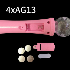 Bâton lumineux LED en forme d'étoile à piles pour mariage, mini baguette lumineuse de princesse pour cadeaux de fête - Vente en gros - Product Image 3