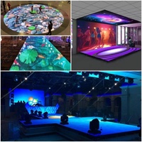 Écran LED de scène 3D de haute qualité Tentech P3.91, location d'écran LED, écran LED extérieur et intérieur, écran LED de danse pour bar, club