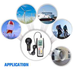 Hti מחיר המפעל HT-9819 מהירות הרוח מטר lcd תצוגת anemeter - Product Image 6
