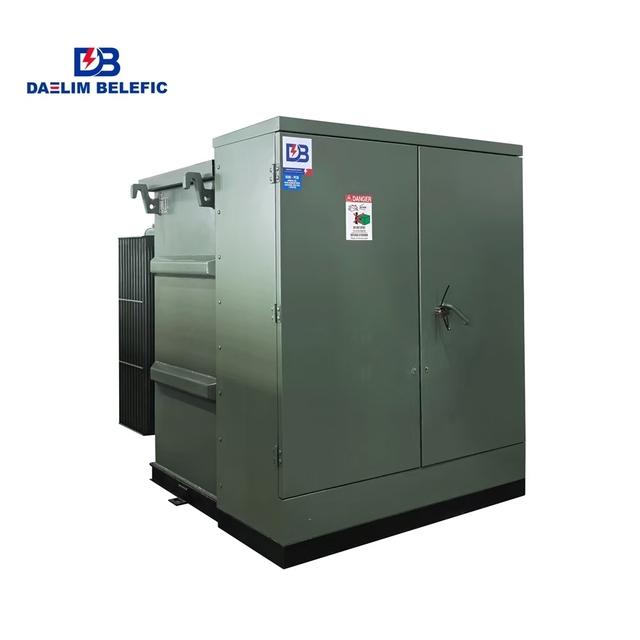 IoT Smart Monitoring Three Phase 2000kVA 34.5kV Real Time Data Integrated Digital Sensor Distribution Pad Mounted Transformer
