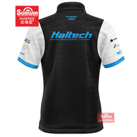 Polo de golf sport avec logo personnalisé pour hommes, manches courtes imprimées par sublimation, taille plus pour adultes