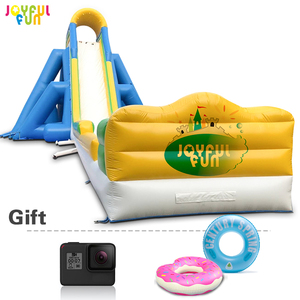 2020-fábrica de producir precio comercial, grande o pequeño, solo <span class=keywords><strong>lane</strong></span> carriles dobles mojado hipopótamo largo grande inflable tobogán de agua para la venta