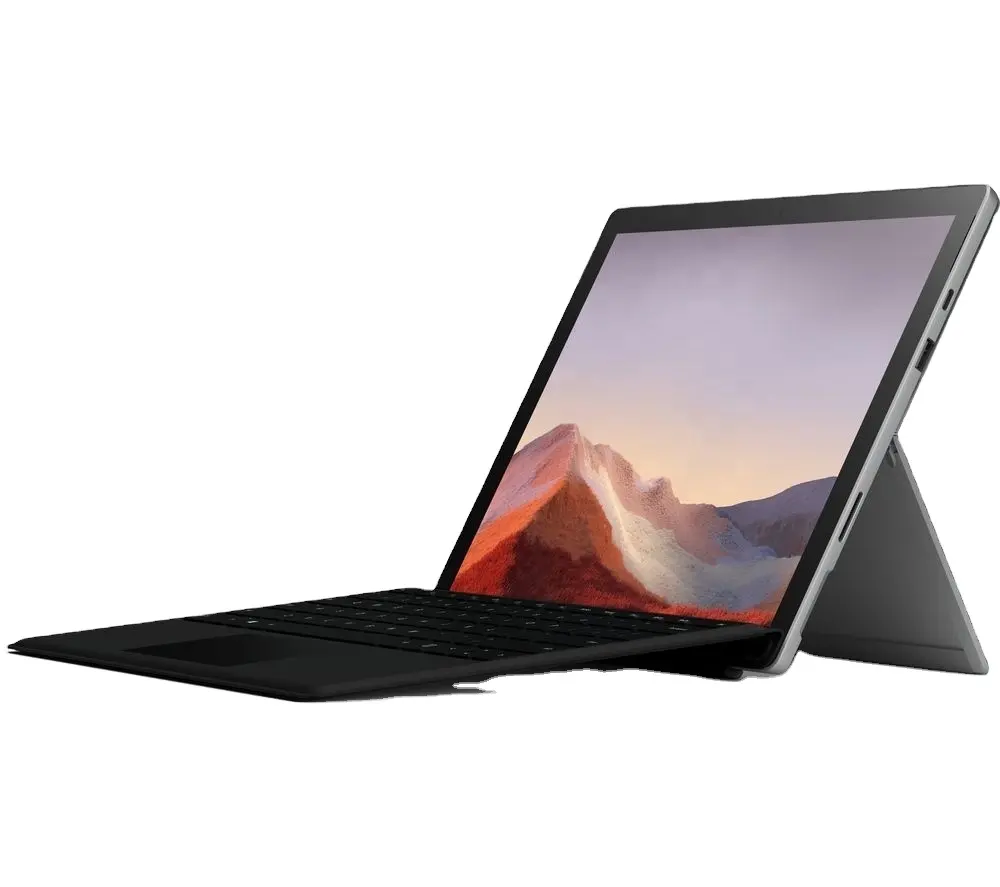 ซื้อใหม่สำหรับ Microsofts Surface Pro 7-256GB/512GB-Inte Core I7พร้อมคีย์บอร์ดหนัง