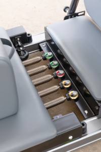 Commercial Studio Fitness Pilate <span class=keywords><strong>Lit</strong></span> Aluminium Pliable Trundle Pilates Reformer - Product Image 5