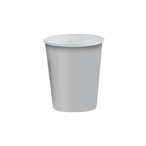 Vasos de papel plateados de 200 ml (6 oz), plateados, 10 unidades por paquete - Product Image 1