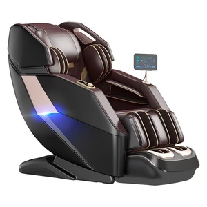 Manipulador 4D de lujo, silla masajeadora eléctrica de aire Shiatsu moderna, masaje de cuerpo completo de 150kg con funciones rodantes de calefacción para pies - Product Image 4