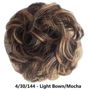 Cheveux <span class=keywords><strong>Chignon</strong></span> Pad Avec Élastique Cheveux Bande De Caoutchouc Messy <span class=keywords><strong>Chignon</strong></span> Donut <span class=keywords><strong>Blonde</strong></span> Noir Mélange Queue De Cheval Extensions De Cheveux - Product Image 4