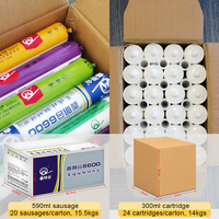 MH2800 Scellant en silicone, échantillon gratuit de 300ml, blanc/clair/noir 100% RTV, résistant à l'eau, fournisseurs pour murs rideaux