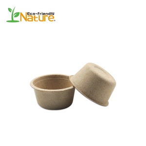 Comunión 2 OZ Suagrcane bagazo salsa <span class=keywords><strong>tazas</strong></span> Biodegradable PLA tapas - Product Image 1