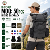 Sac à dos de randonnée imperméable pour sports de plein air, unisexe, pour le camping, le trekking