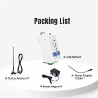Konverter PUSR USR-DR206/DR216 RS485 ke LoRaWAN Prosesor Quad-Core 64-bit Semtech Kapasitas Besar