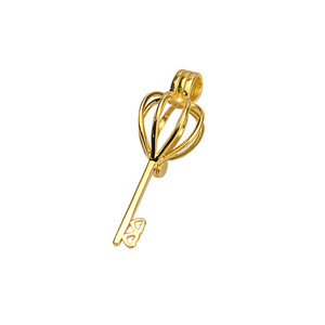 Colgante de Plata S925 Versión Coreana, Jaula de Pájaro Moderna, Accesorio DIY Personalizado, Producto Semiterminado de 7-8 Pulgadas - Product Image 5