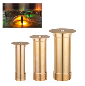 Boquilla de fuente de latón con forma de hongo ChenMei para jardín y <span class=keywords><strong>piscina</strong></span>, con conexión de rosca externa para rocallas y estanques de peces - Product Image 1