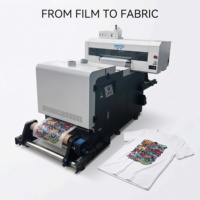 Imprimante DTF automatique HANYING HY-4002A 400 mm avec deux têtes Epson I3200-A1 et secoueur de poudre pour l'impression sur vêtements, t-shirts et films PET