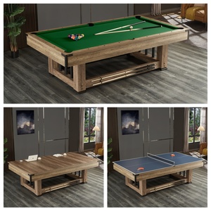 Wholesale Cheap Price 7FT 8FT 9FT MDF 3 in 1 <strong>Multi</strong> Function <strong>Game</strong> Pool Billiard <strong>Table</strong> - Product Image 6
