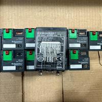 Relé Temporizador Miniatura Enchufable RXM4AB2B7 con Retardo de Encendido 24V, Relé de Control de Panel Industrial con Enchufe, Relé Miniatura Nuevo
