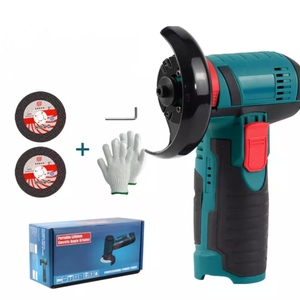 Mini Amoladora Angular Inalámbrica con Motor de Escobillas, Interruptor, Grado Industrial, 10,000 RPM, Amoladora Angular Inalámbrica Potente a Batería - Product Image 1