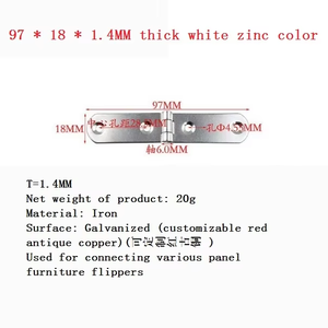 Sắt bản lề đồ nội thất, Vòng cạnh bản lề, gấp bảng ghế lật bảng bản lề - Product Image 4
