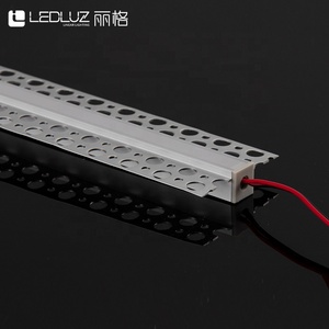 Profilé LED sans cadre pour plafond encastré, profilé en aluminium pour l'installation d'éclairage intérieur commercial - Product Image 6