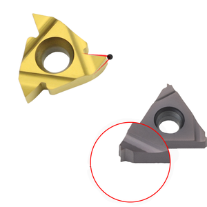 Yüksek hassasiyetli 16IR AG 60 karbür iç dişli ekle PVD kaplamalı CNC torna tezgahı takım iplik eklemek için çelik ve paslanmaz - Product Image 4